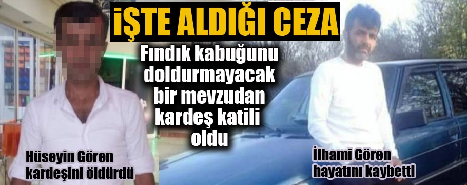 Kardeşini bıçaklayarak öldürdü