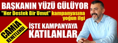 Kampanyaya yoğun ilgi 