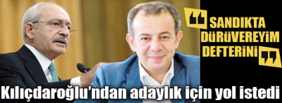 Özcan, Kılıçdaroğlu'ndan yol istedi