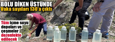 Bolu diken üstünde; vakalar artıyor