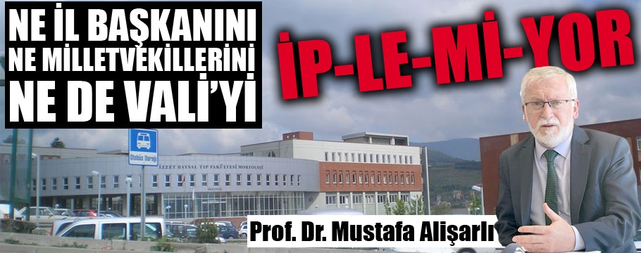Rektör Alişarlı morfoloji binasını vermiyor