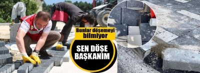 Kaldırım ve yol çalışmalarından şikayet var