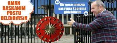 Başkan külliyenin kapısına dayanacak gibi