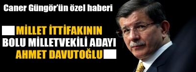 Davutoğlu Bolu milletvekili adayı olacak