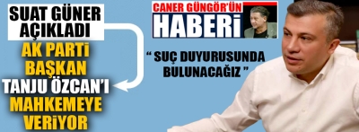 AK PARTİ Başkan Özcan hakkında suç duyurusunda bulunuyor