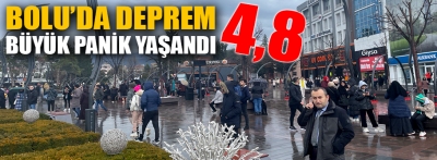 Deprem büyük paniğe neden oldu