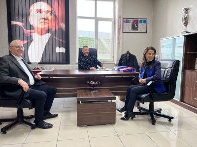 Asuman Şentürk Tekin ziyaret edip şans diledi