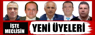 İşte belediye meclisinin yeni üyeleri