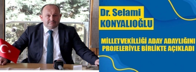 Konyalıoğlu hem aday adaylığını hem de projelerini açıkladı