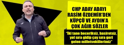 Özdemir'den çok ağır tabela tepkisi