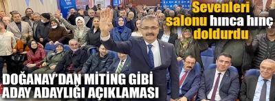 Sevenleri salonu hınca hınç doldurdu