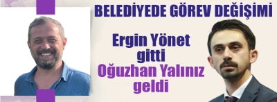 Bolu Belediyesinde önemli görev değişikliği