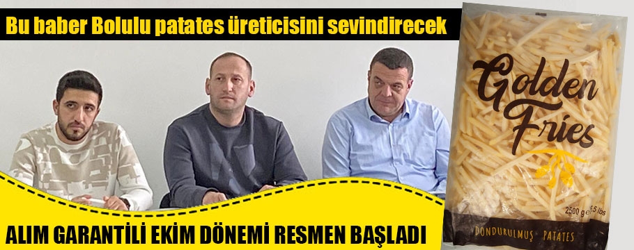 Bolu'da alım garantili ekim dönemi resmen başladı