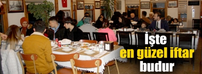 Mudurnu'da yetim ve öksüz çocuklara iftar verildi