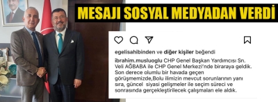 Musluoğlu mesajı sosyal medya hesabından verdi 