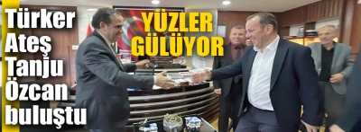 Türker Ateş, Tanju Özcan buluşması