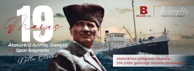 BOLUBEL A.Ş 19 Mayıs Atatürk'ü Anma Gençlik ve Spor Bayramını kutladı
