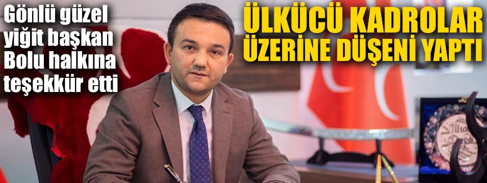 MHP kadroları üzerine düşen görevi yaptı