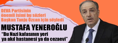 Yeneroğlu başkan Özcan'a çok sert girdi