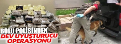 Bolu polisinden dev perasyon