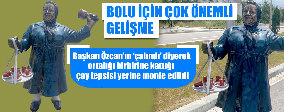 Hafize ana çay tepsisine kavuştu