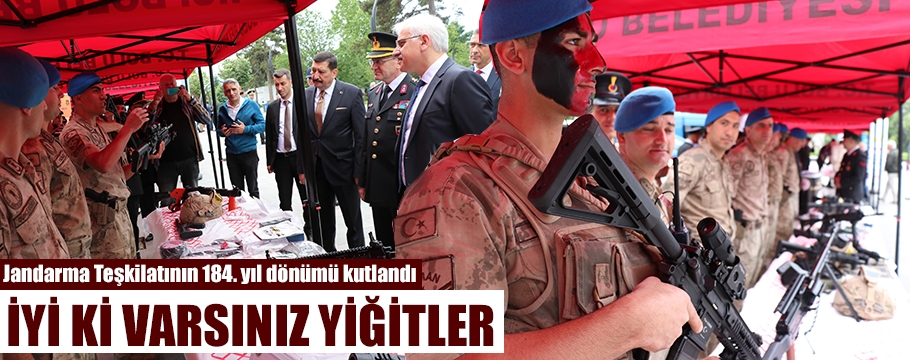 Jandarma Teşkilatının 184. yıl dönümü Bolu'da kutlandı