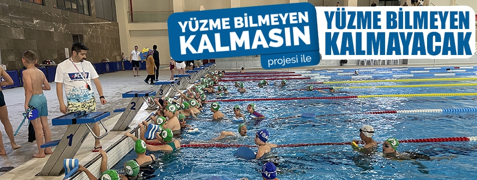 "Yüzme Bilmeyen Kalmasın" projesi Bolu'da başladı