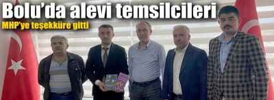 Alevi temsilcileri MHP'ye teşekküre geldi