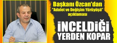 Belediye Başkanı Özcan'dan "Adalet ve Değişim Yürüyüşü" açıklaması