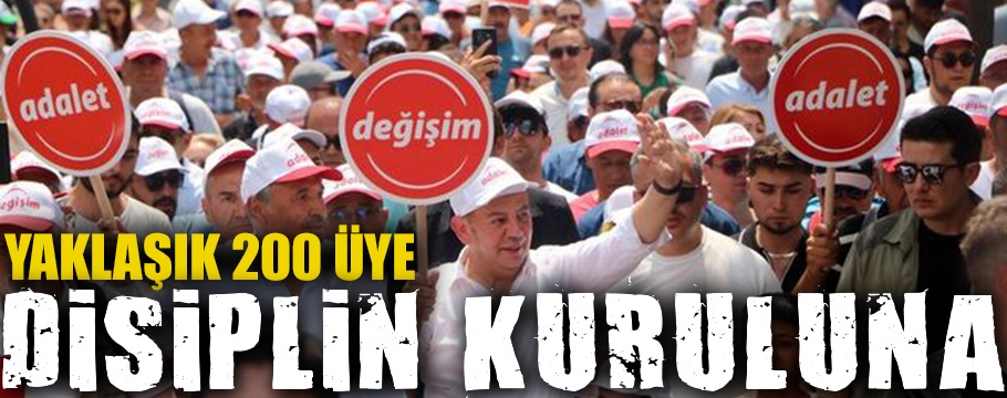 Bolu CHP'de disipline sevkler başlıyor