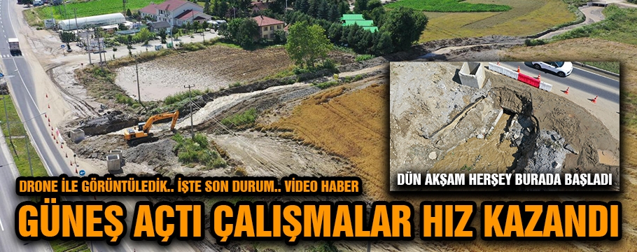 BOLU'DA SEL SONRASI SON DURUM