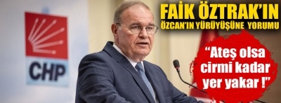 CHP Genel Merkezi'ne yürüyen Tanju Özcan'a jet yanıt