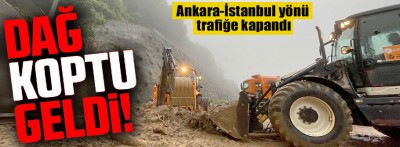 Adeta Bolu dağı koptu geldi