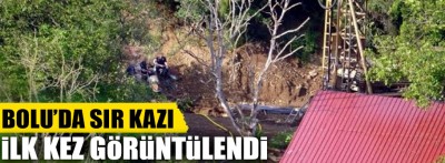 Bolu'da 3 aydır süren sır kazı