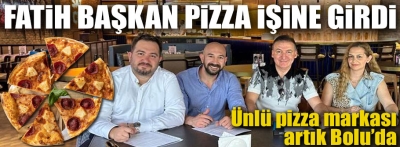 Ünlü pizza markası artık Bolu'da