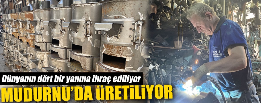 Bolu'da ürettiği palet sobaları dünyanın dört bir yanına ihraç ediyor