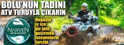 Narven'de ATV turlarına yoğun ilgi