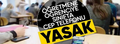 Bakan Yusuf Tekin açıkladı; Telefon yasağı geliyor