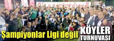 Bolu Şampiyon Köyler Futbol Turnuvası şampiyonu Banaz köyü oldu