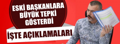 Boluspor Başkanı Savaş Abak’tan eski başkanlara tepki