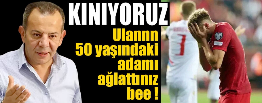 Başkan Tanju Özcan'ı 50 yaşında ağlattılar