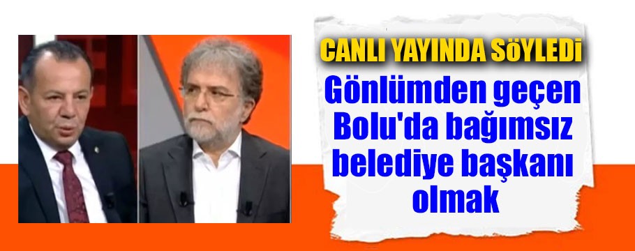 Canlı yayında Tanju Özcan'dan dikkat çeken açıklama 'Siyaseti bırakırım'