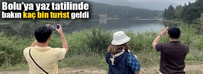 Bolu'nun doğal güzelliklerini yaz tatilinde yaklaşık 430 bin turist ziyaret etti