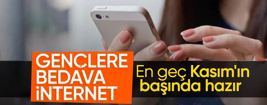 Öğrenciler ücretsiz interneti kasımda kullanılmaya başlayacak