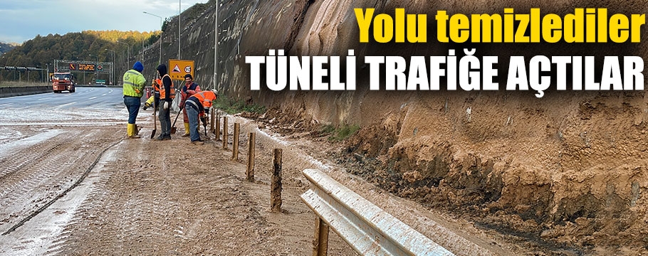 Bolu Dağı Tüneli trafiğe açıldı