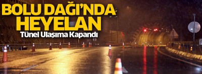 İstanbul yönü heyelan riski nedeniyle kapatıldı