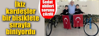 Sedat Gülener'den ikiz kardeşlere duygulandıran jest