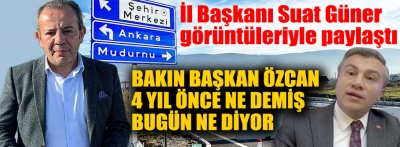 Bakın Başkan Özcan 4 yıl önce Çevre yolu için neler demiş, bugün neler demiş