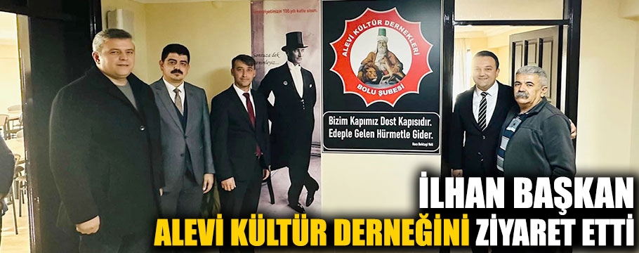 MHP heyeti Bolu'da alevileri ziyaret etti