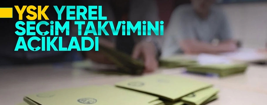 Yerel seçimlere ilişkin YSK kararı Resmi Gazete'de yayınlandı